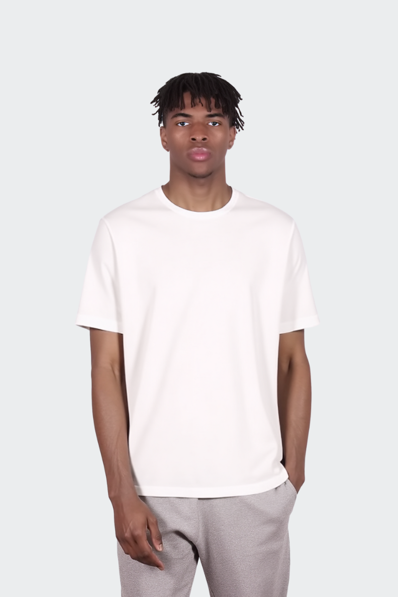 Camiseta de algodón orgánico - Crudo