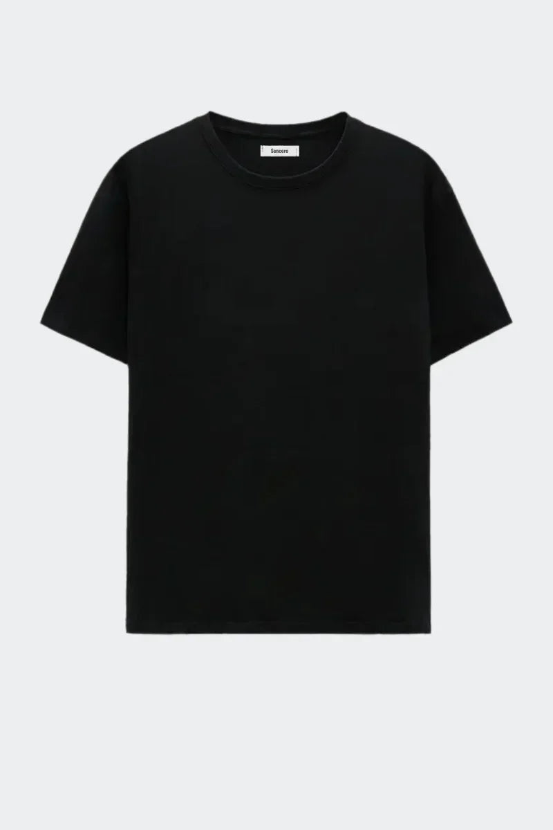 Camiseta de algodón orgánico - Negra