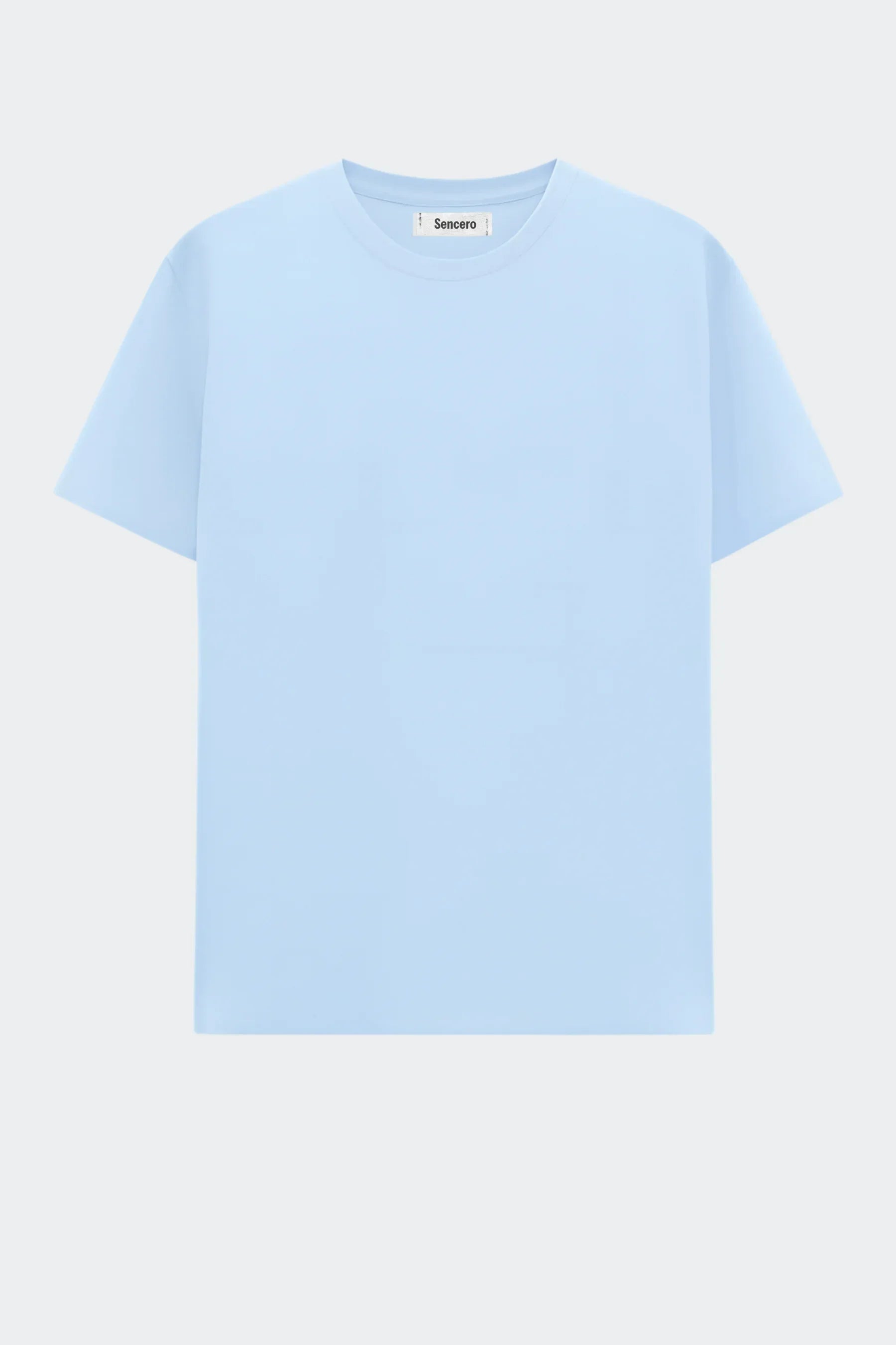 Camiseta de algodón orgánico - Azul Cielo