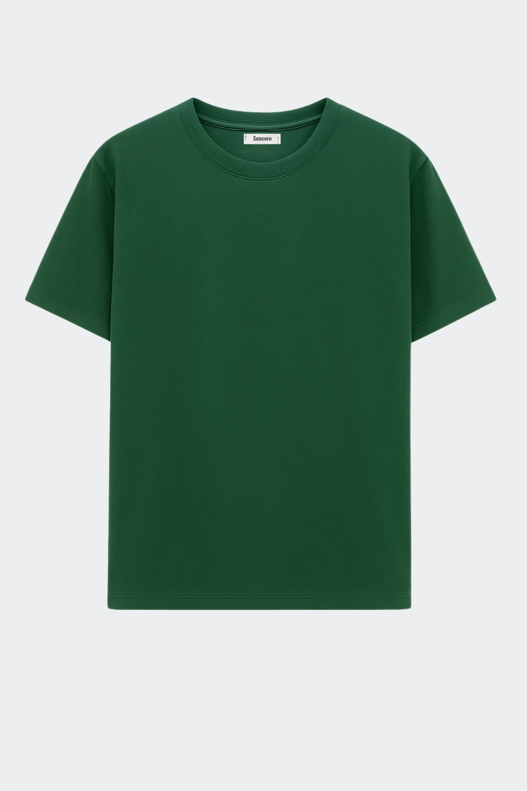 Camiseta de algodón orgánico - Verde pino