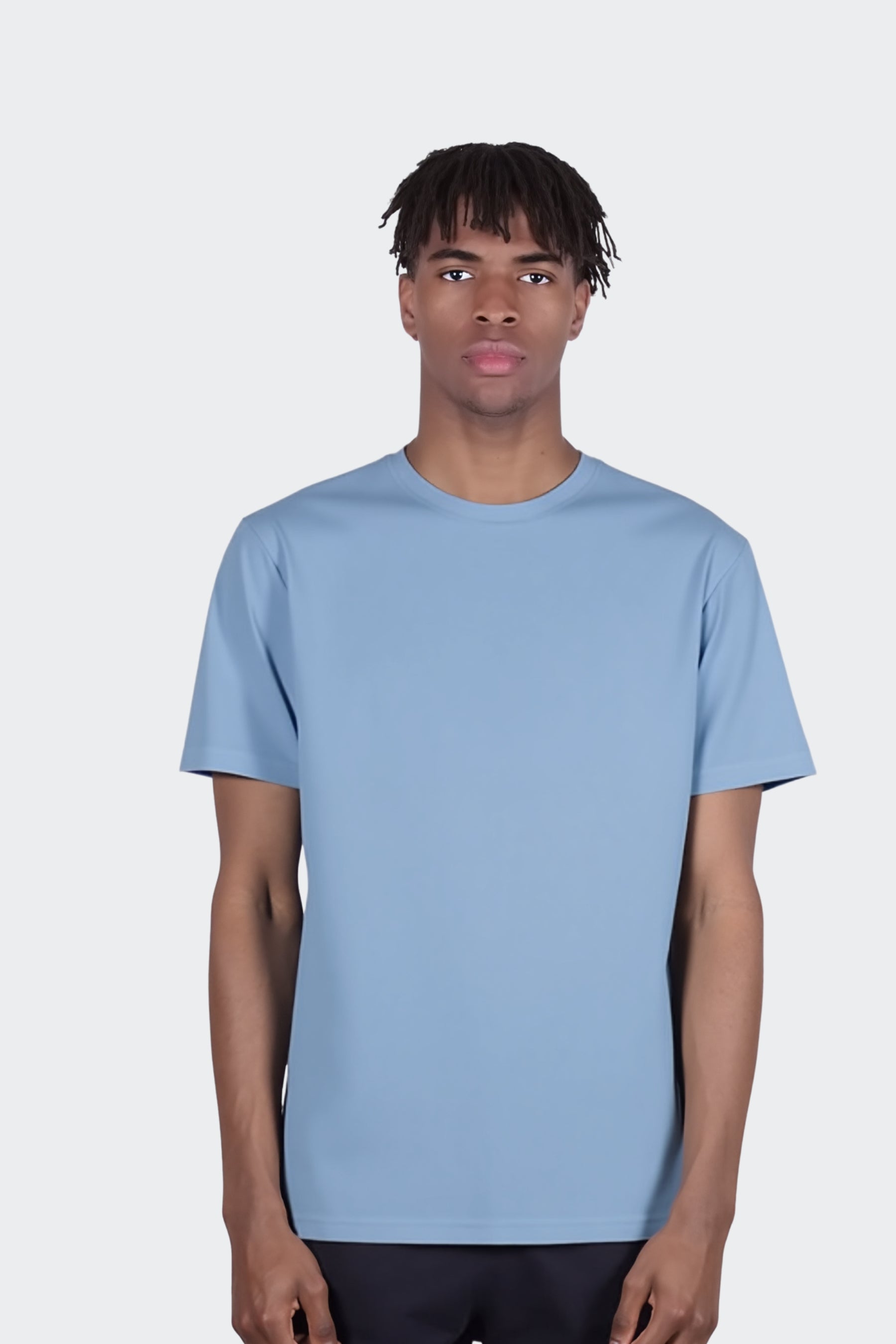 Camiseta de algodón orgánico - Celeste