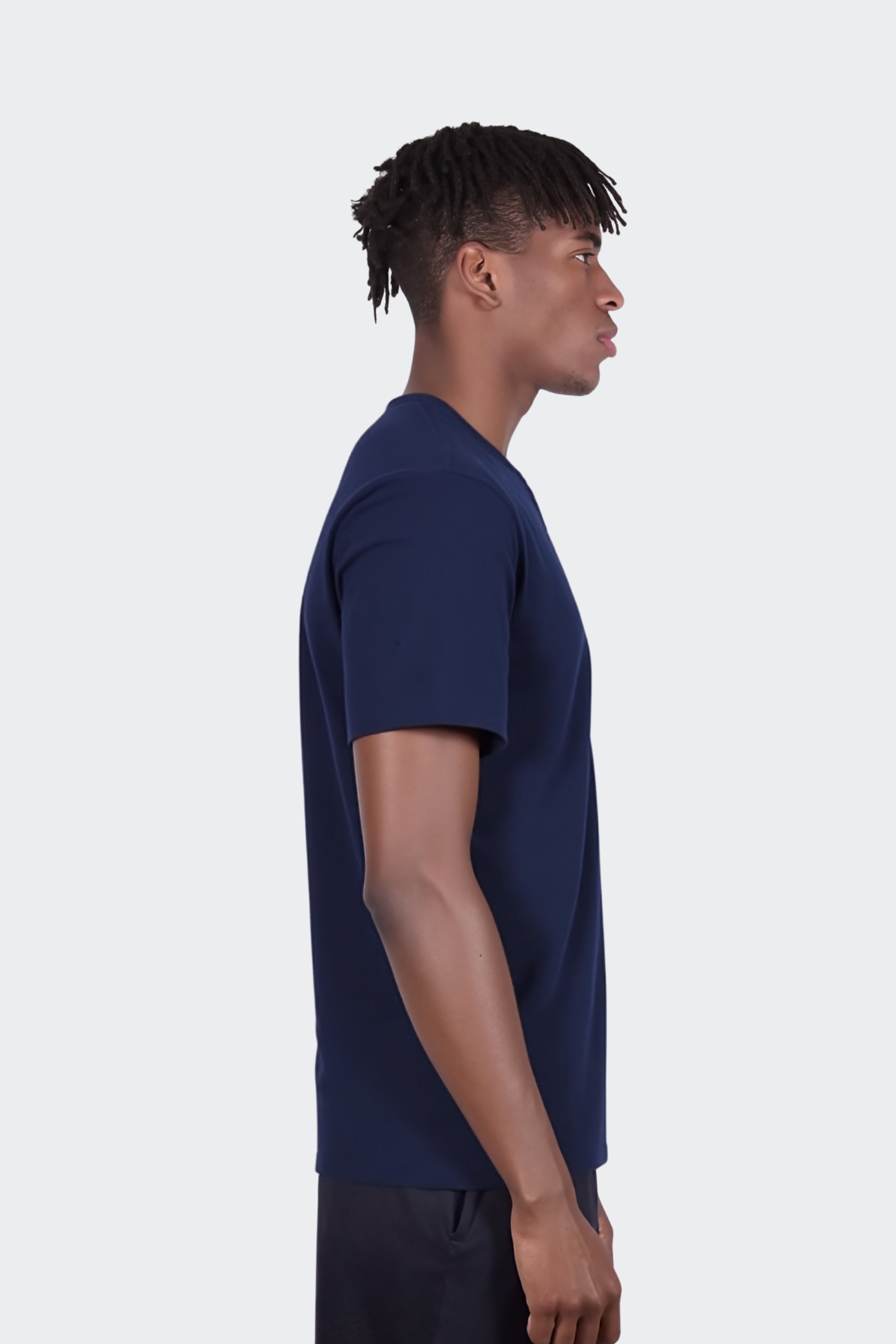 Camiseta de algodón orgánico - Azul Marino