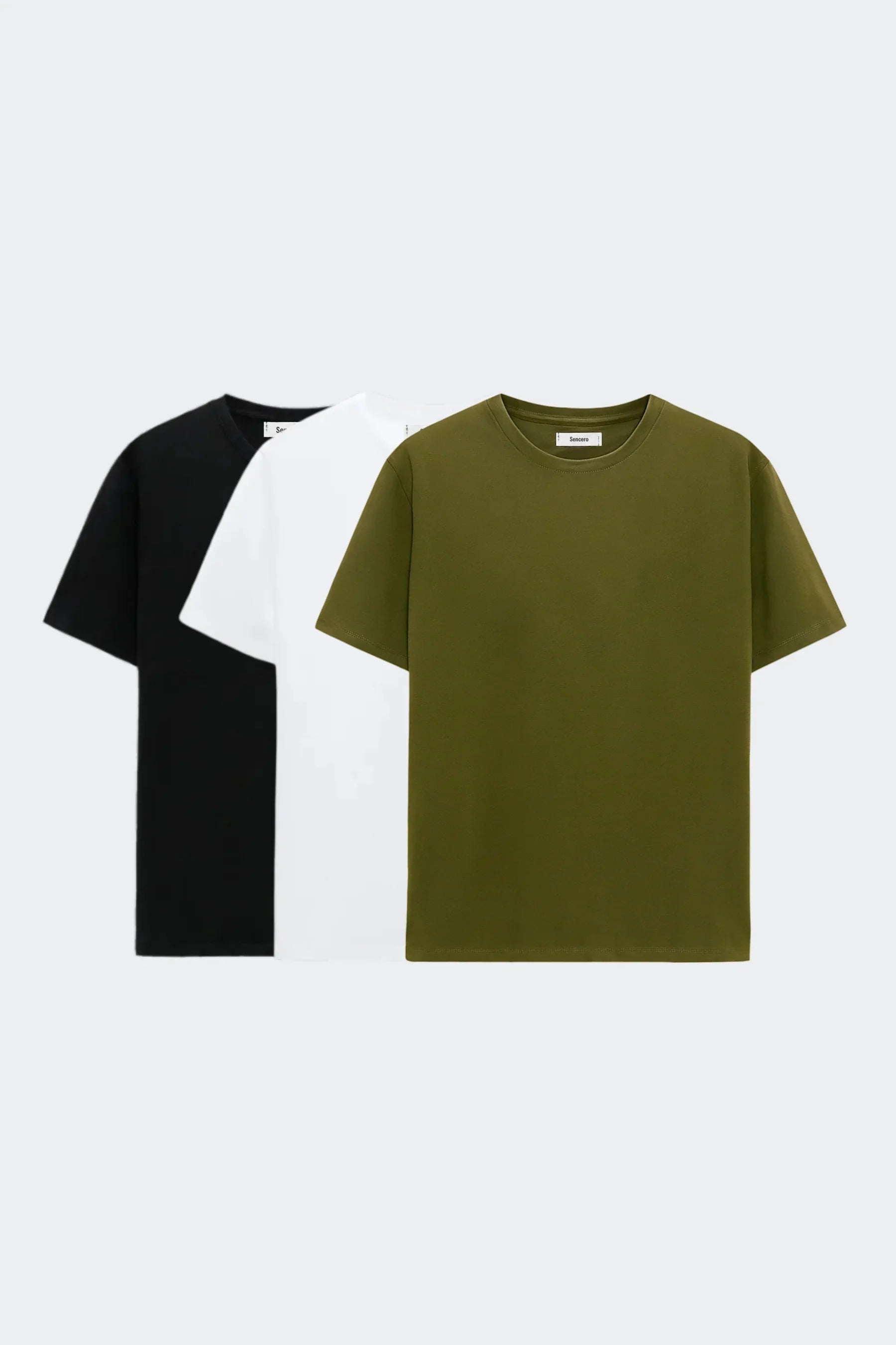 Pack 3 unidades - Negra, Blanca y Azul Marino