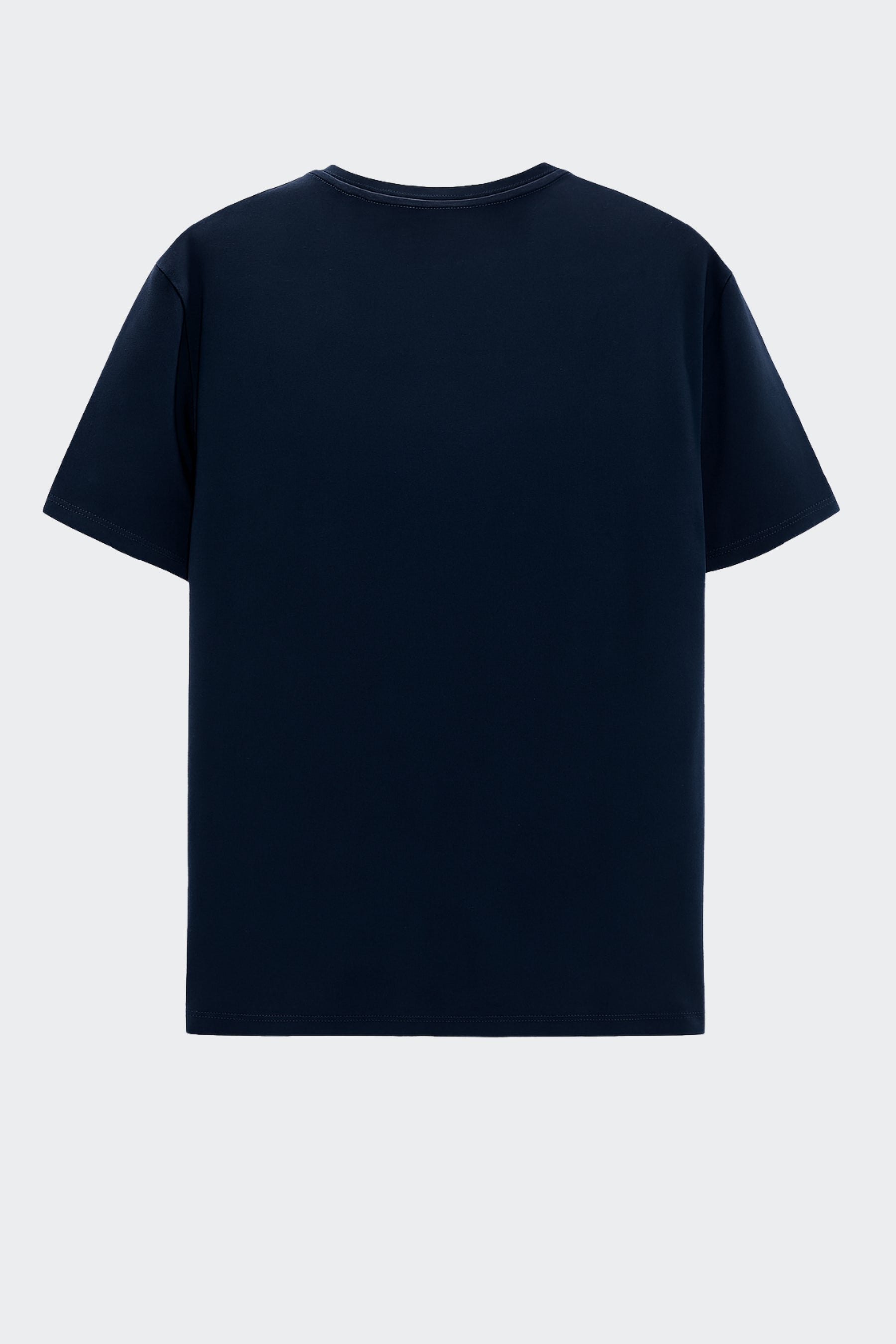 Camiseta de algodón orgánico mujer - Azul Marino