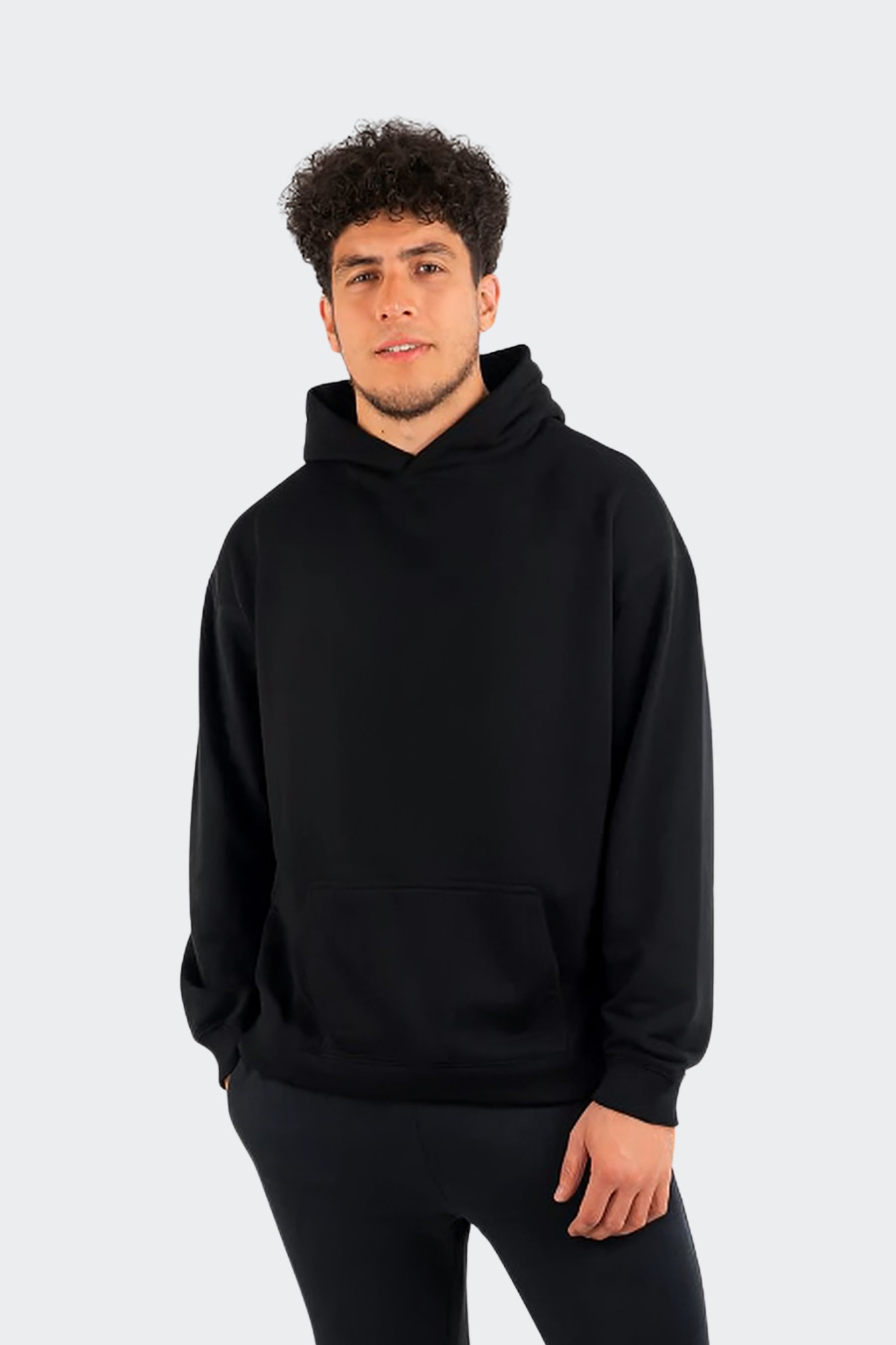 Sudadera de algodón orgánico - Negra