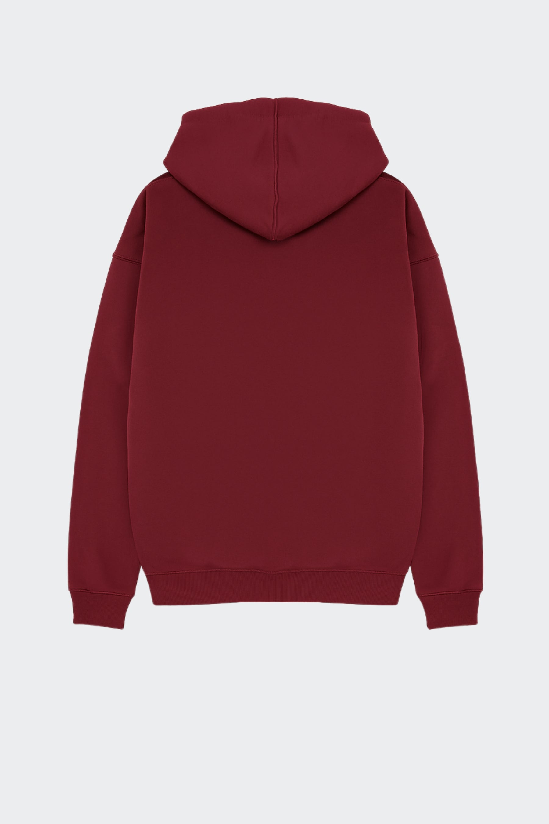 Sudadera de algodón orgánico - Granate