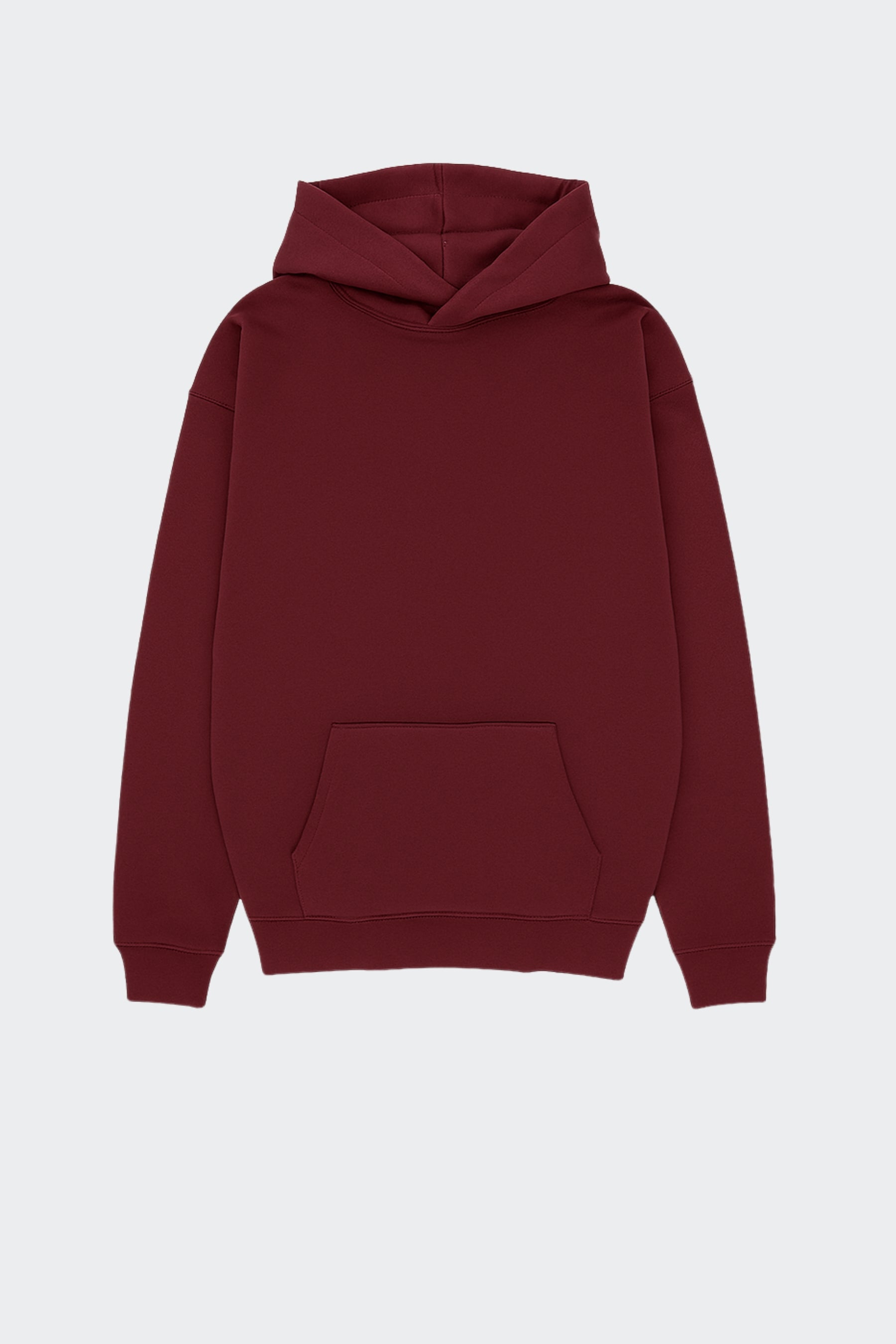 Sudadera de algodón orgánico - Granate