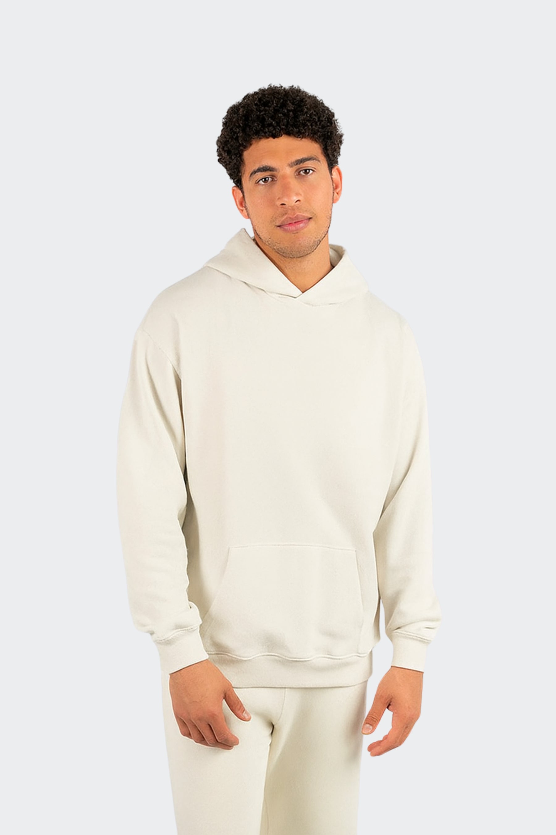Sudadera de algodón orgánico - Crudo
