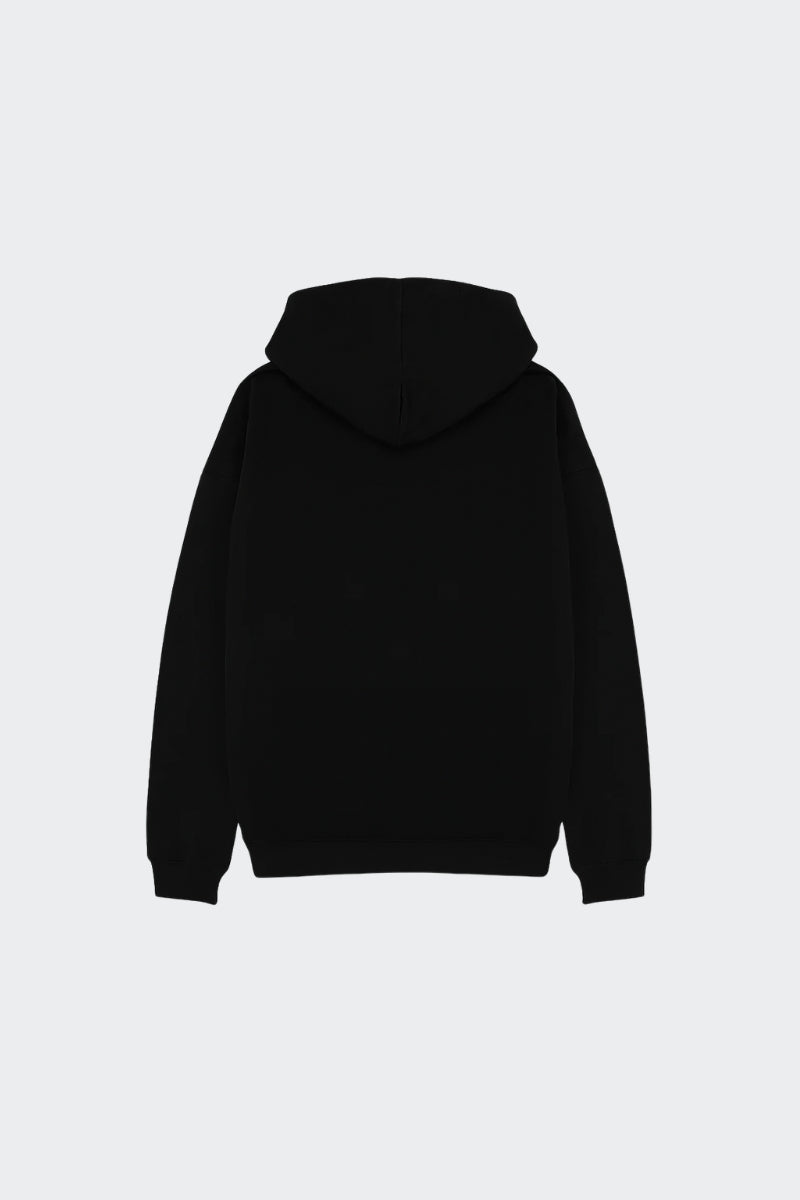 Sudadera de algodón orgánico mujer - Negra