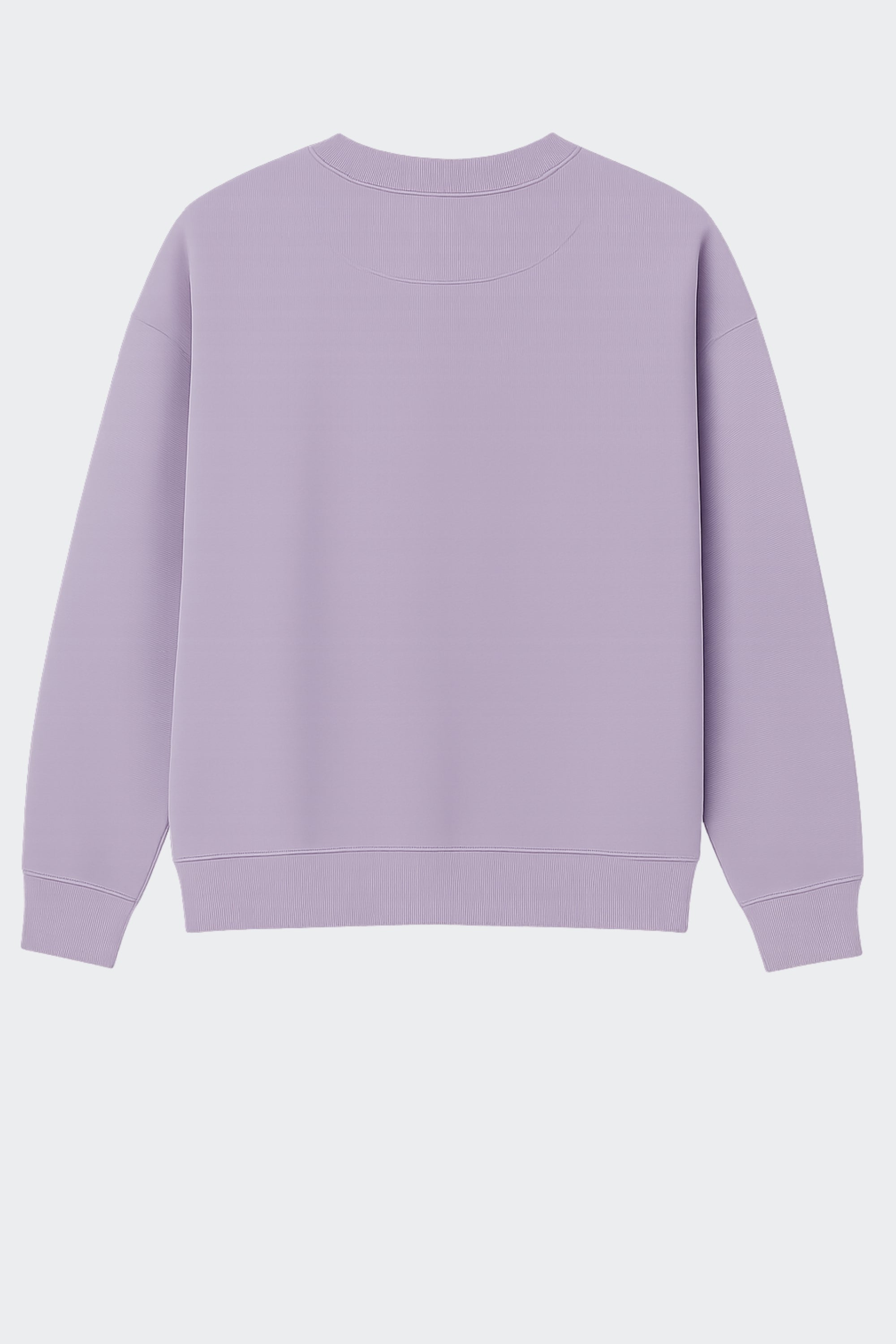 Sudadera mujer de algodón orgánico sin capucha - Rosa palo