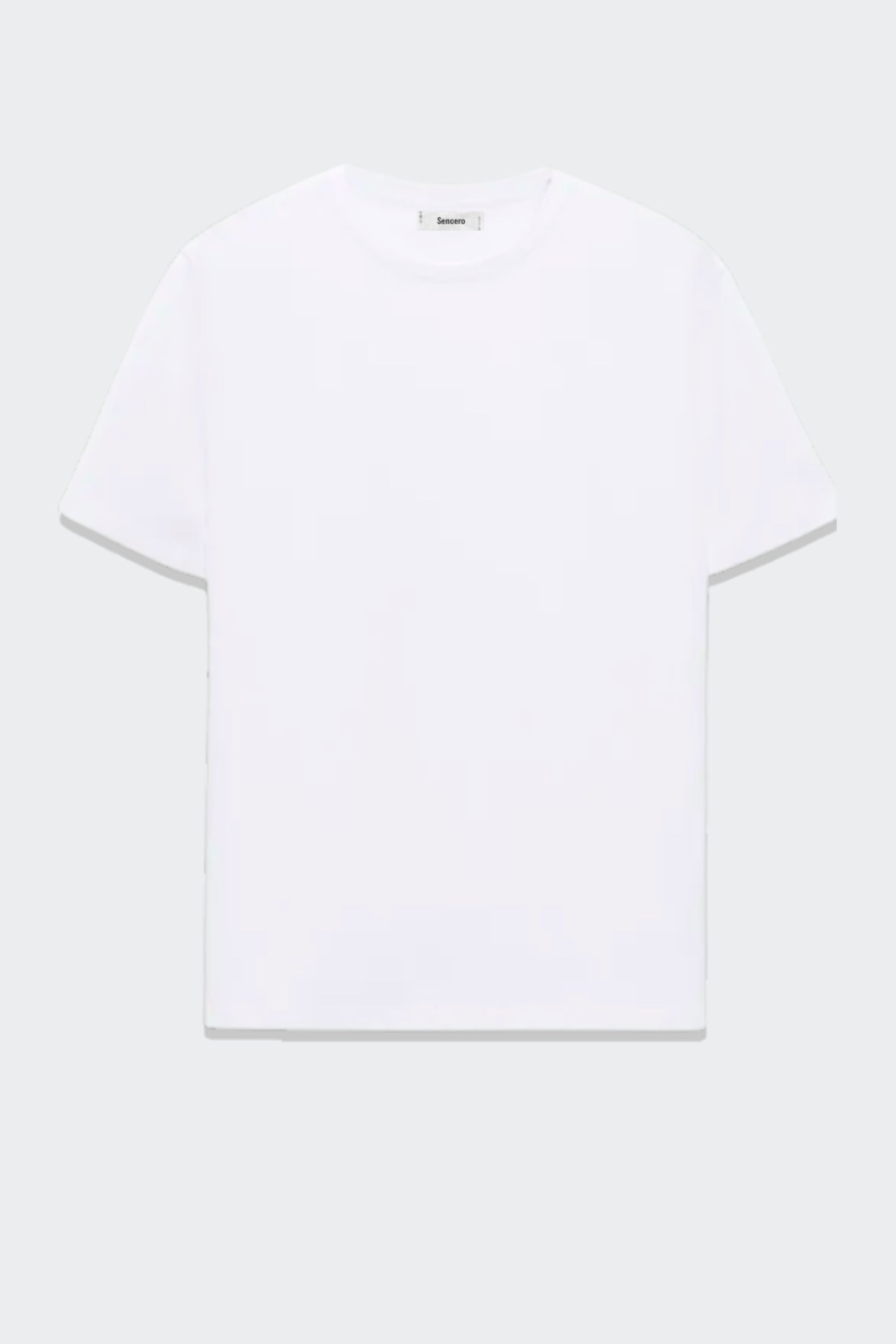 Camiseta de algodón orgánico mujer - Blanca