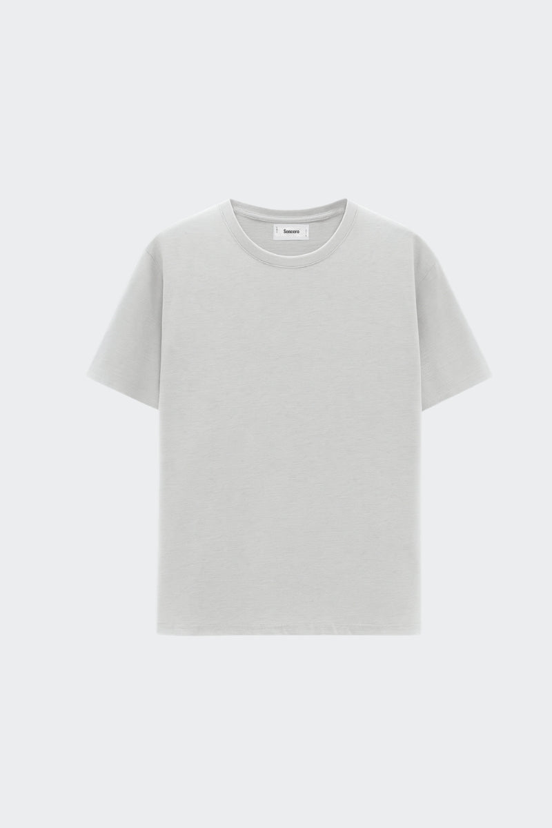 Camiseta de algodón orgánico - Gris