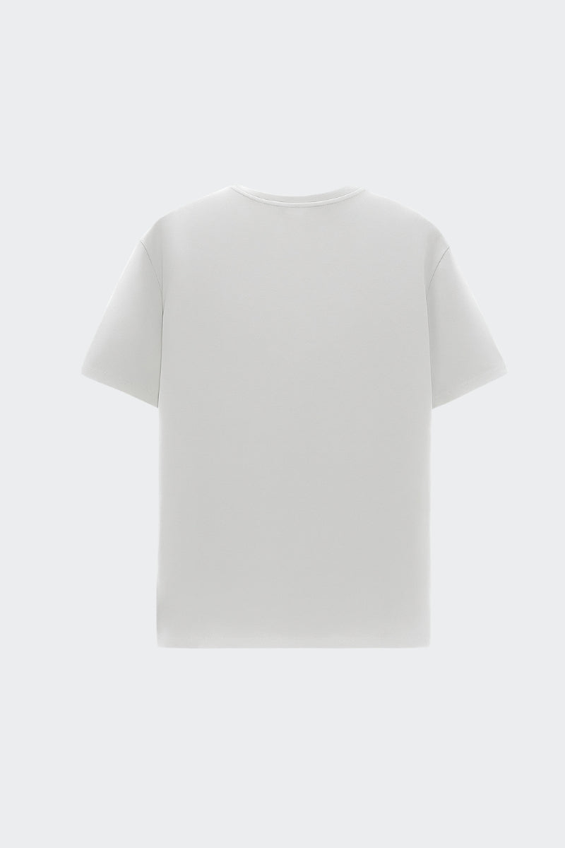 Camiseta de algodón orgánico mujer - Gris