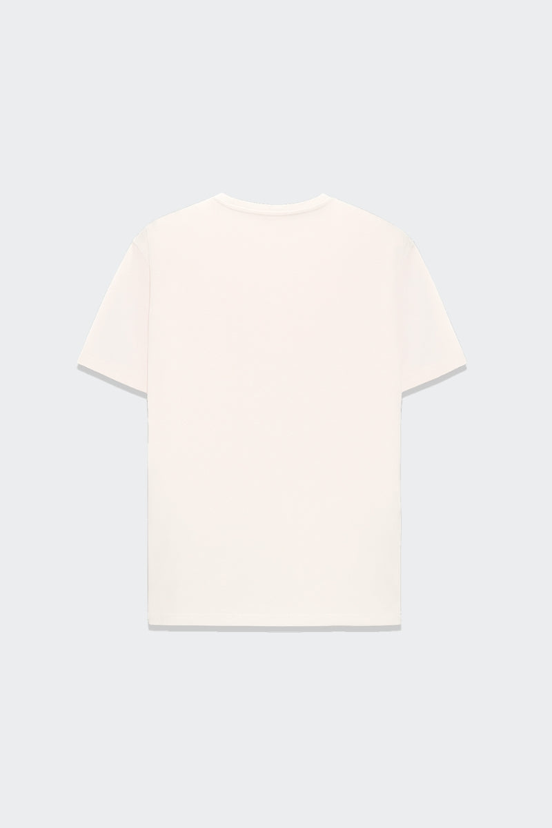 Camiseta de algodón orgánico mujer - Crudo