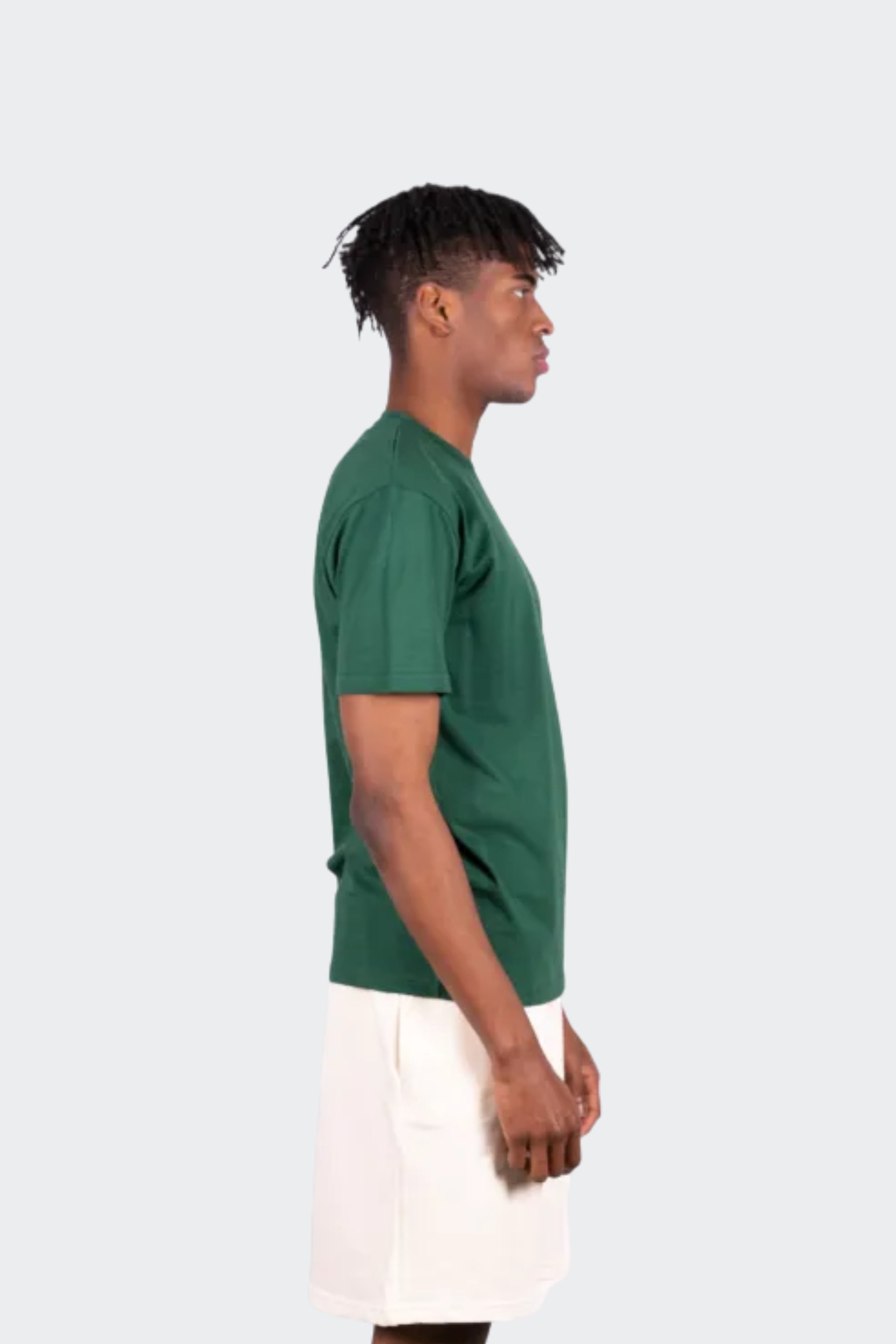 Camiseta de algodón orgánico - Verde pino