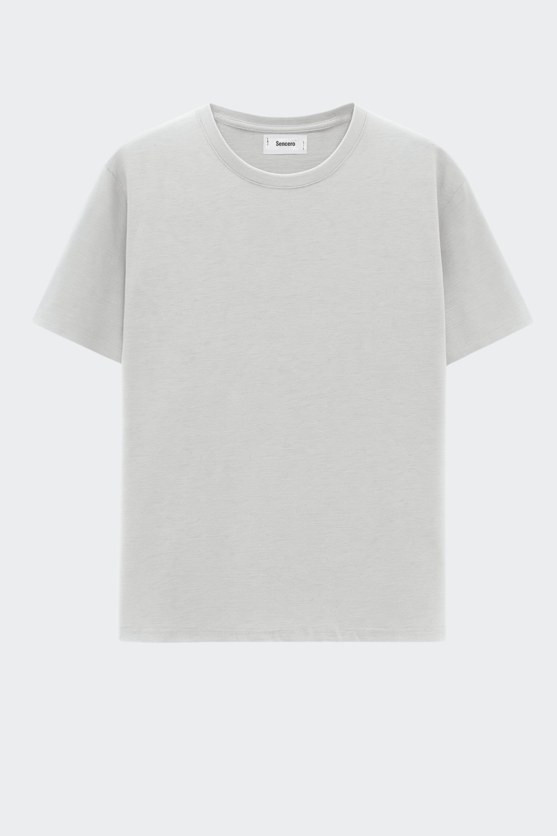 Camiseta de algodón orgánico mujer - Gris