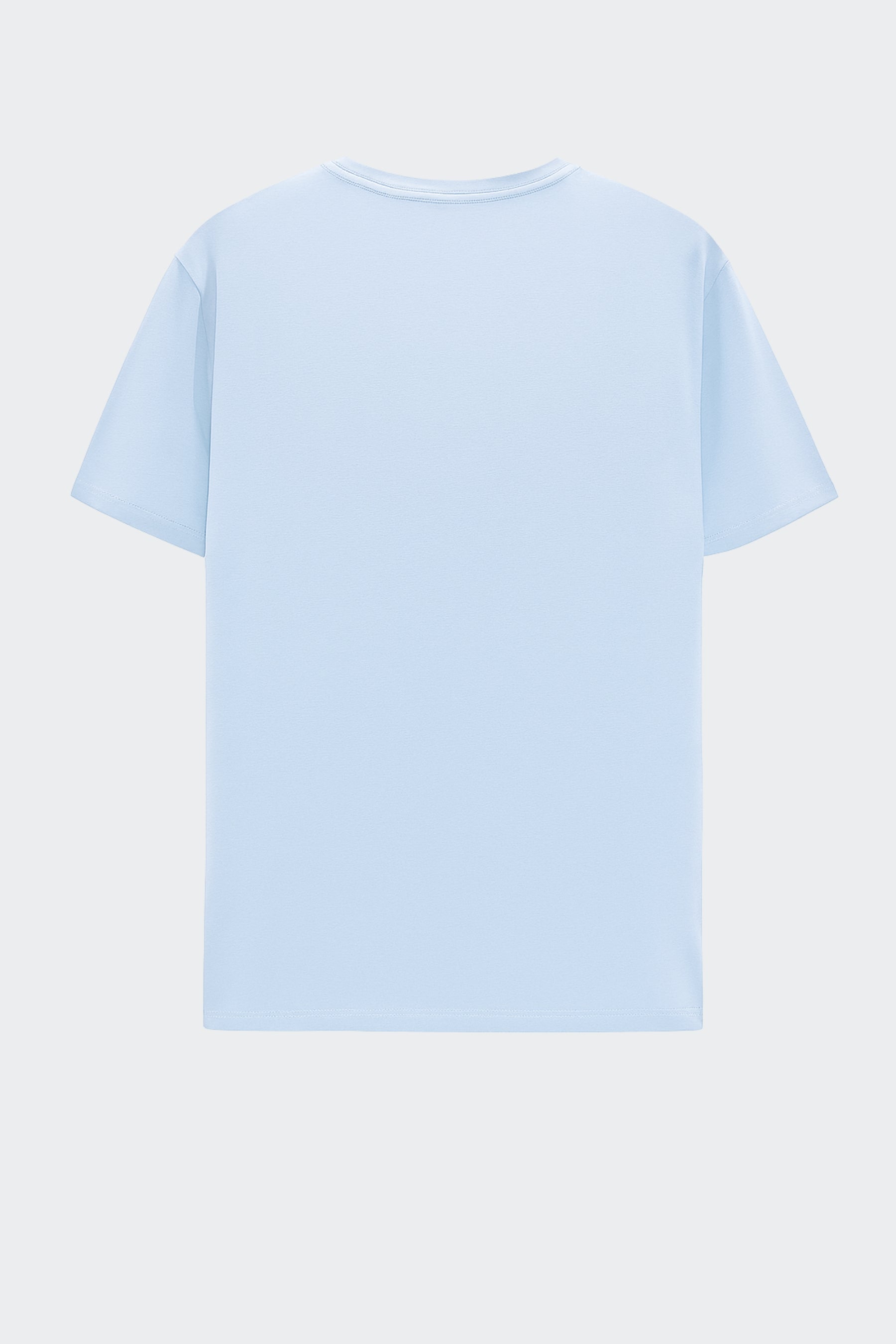 Camiseta de algodón orgánico mujer - Azul Cielo