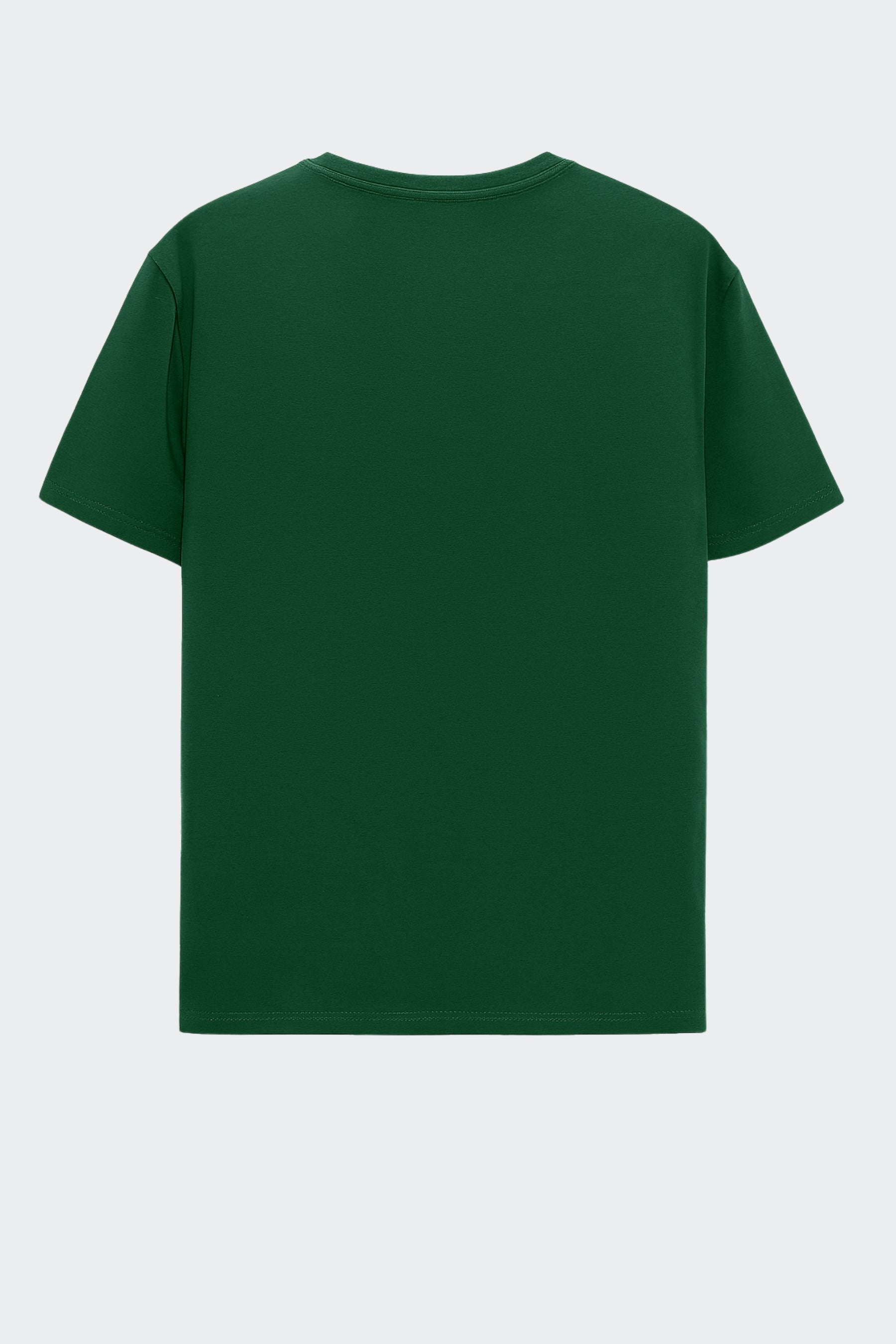 Camiseta de algodón orgánico mujer - Verde pino