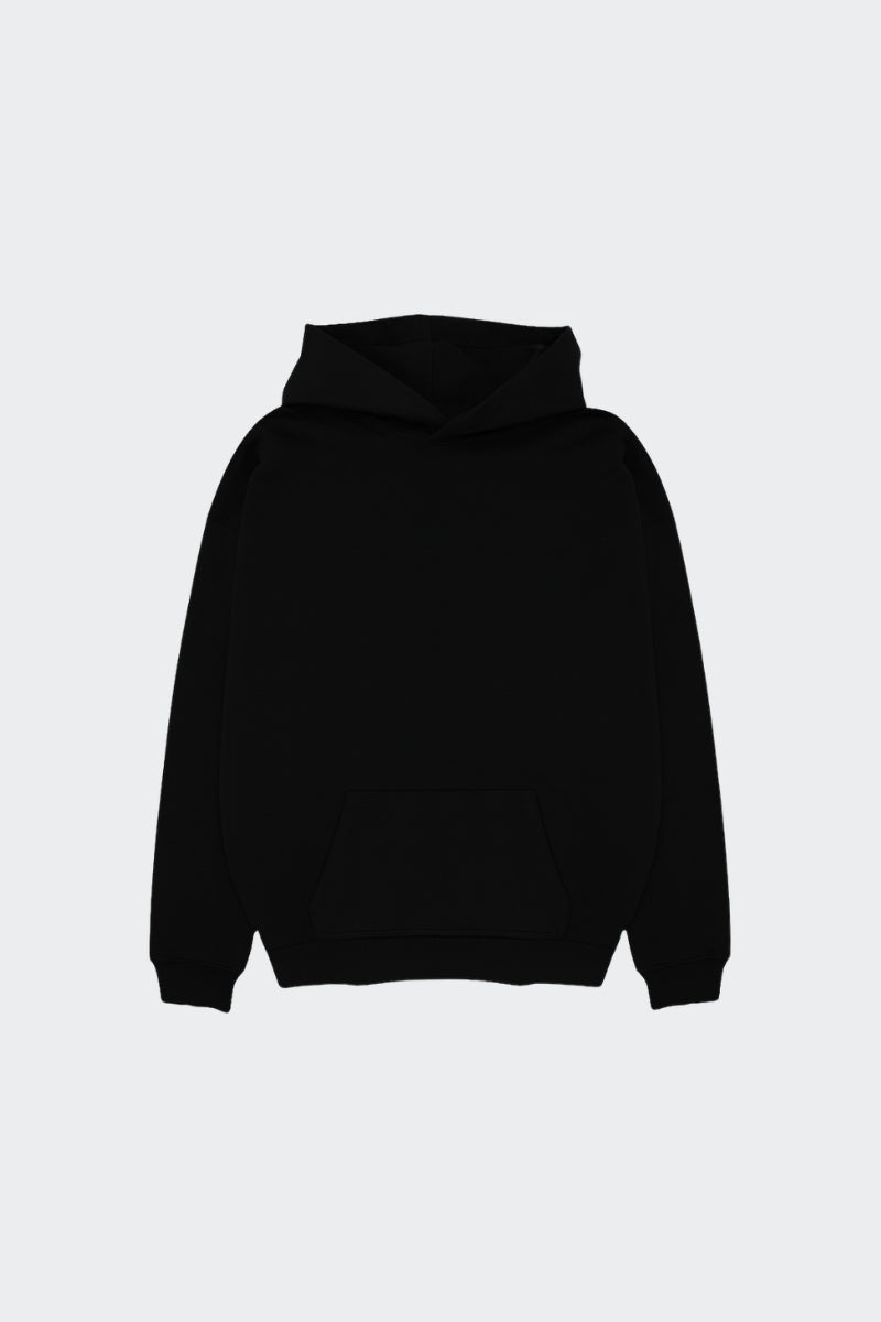 Sudadera de algodón orgánico mujer - Negra